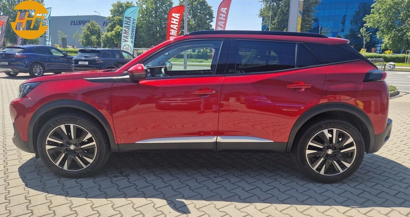 Peugeot 2008 cena 89900 przebieg: 25185, rok produkcji 2020 z Jedlicze małe 596